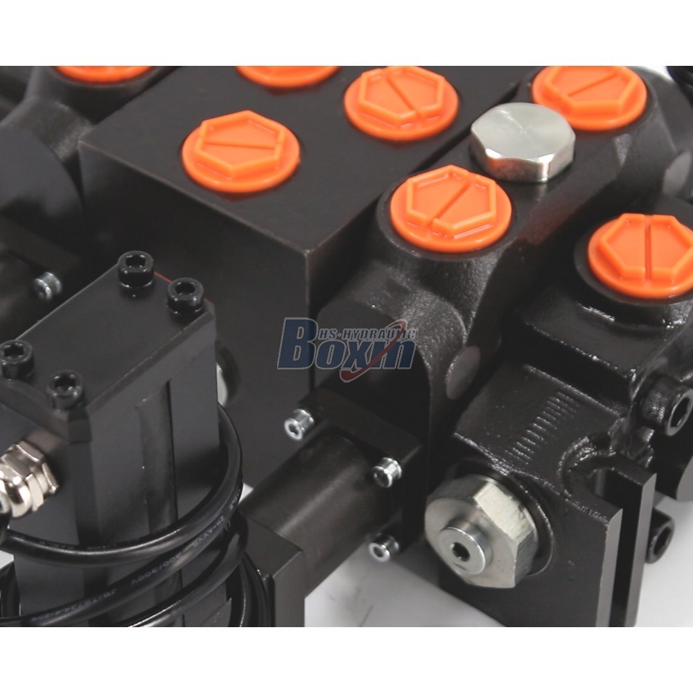 Reliable Manufacturer Supply of DCV200 2 Spool Electric Sectional Valves detail image